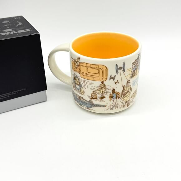 New Jakku Starbucks Disney Star Wars Been There Series Full Size 14oz Coffee Mug - Picture 3 of 11